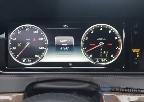 2015 Mercedes-Benz S 550 z USA, uszkodzony, nr VIN WDDUG8CB8FA203235